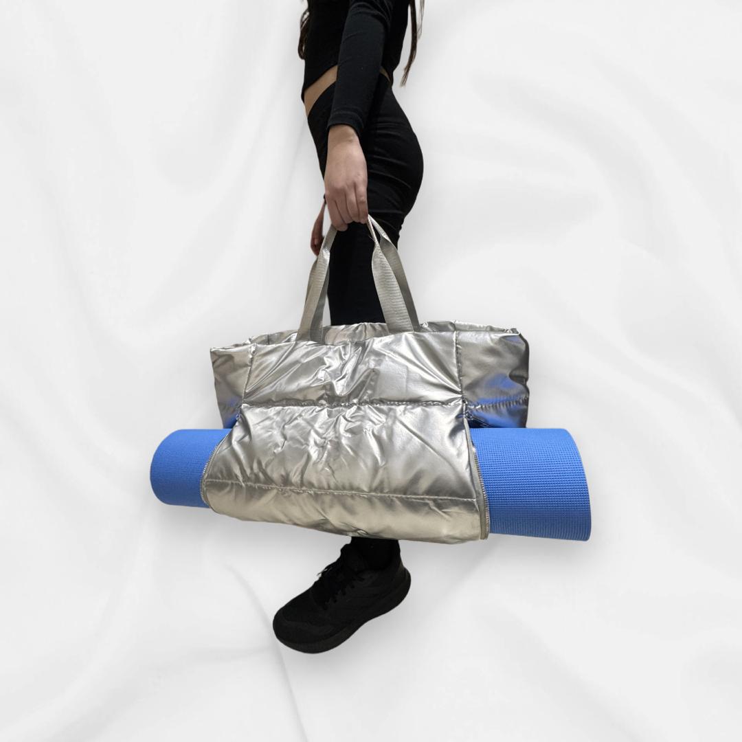 Metallic Gym Bag