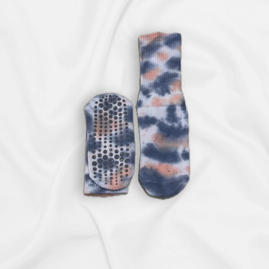 Tie-Dye Grip Socks
